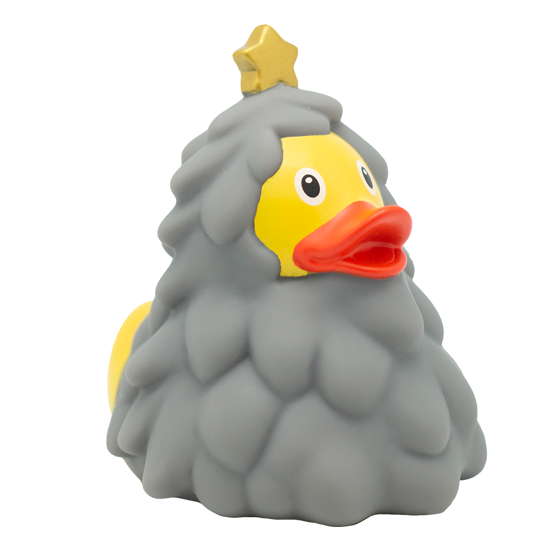 鸭圣诞树灰色