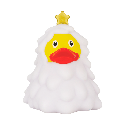 Canard Sapin de Noël Blanc Lilalu CoinCaillerie