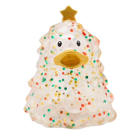 Canard Sapin de Noël Pailleté Lilalu CoinCaillerie