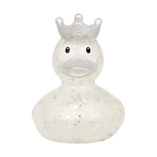 Canard Argent Couronne Pailleté Lilalu CoinCaillerie