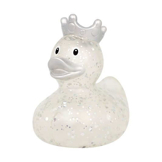 Silver Duck Glittery Crown