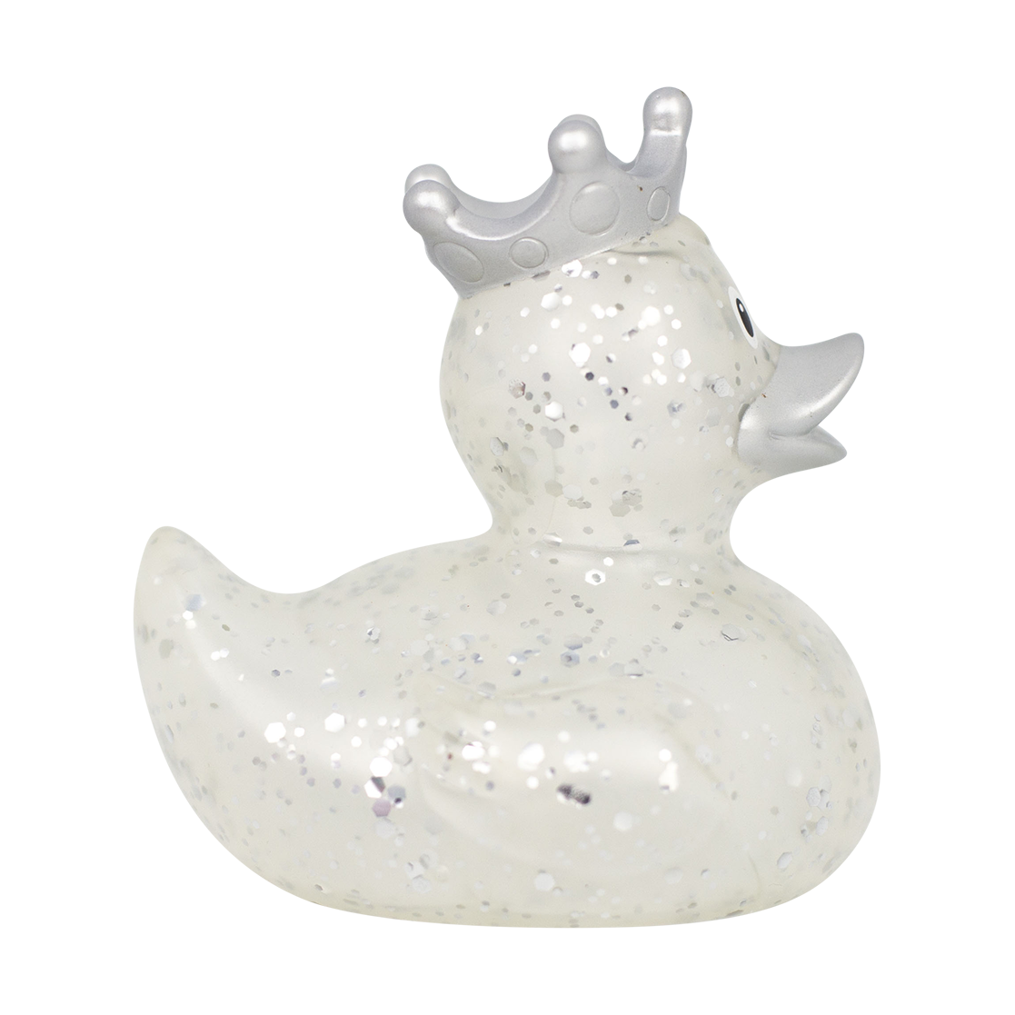 Canard Argent Couronne Pailleté Lilalu CoinCaillerie