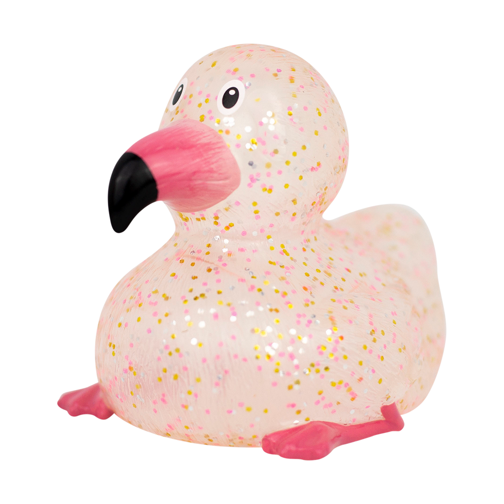 Canard Flamant Rose Pailleté – vue produit 1