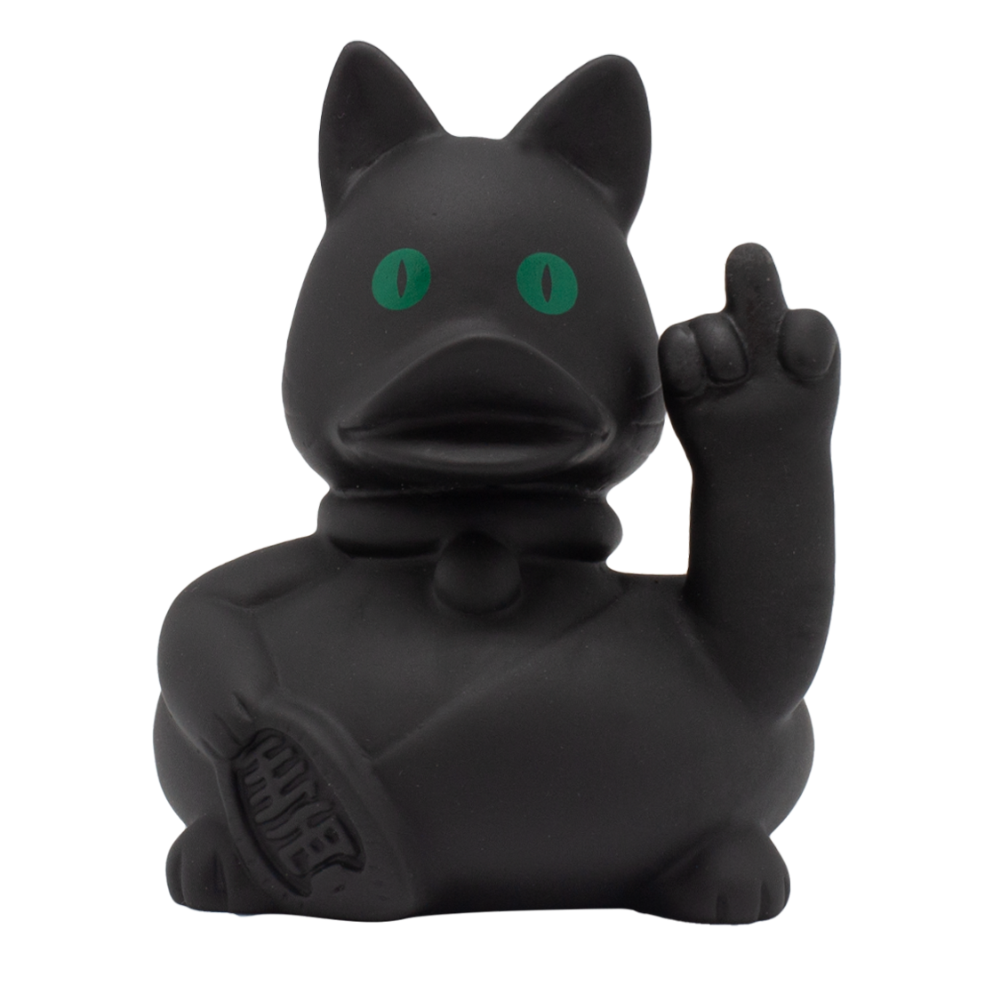 Ente Katze Rebell Schwarz