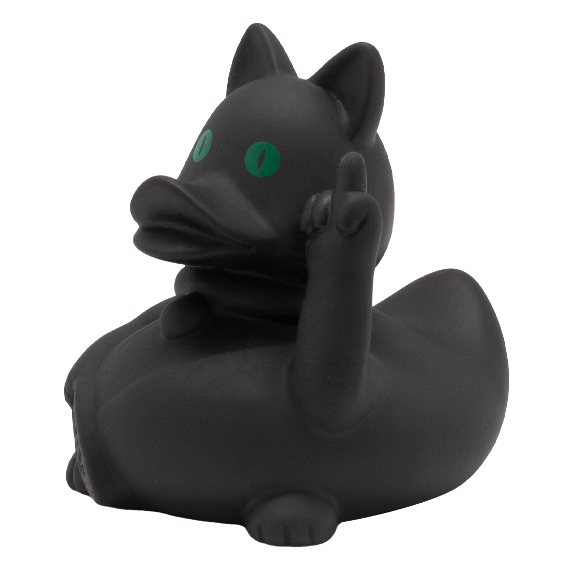 Ente Katze Rebell Schwarz