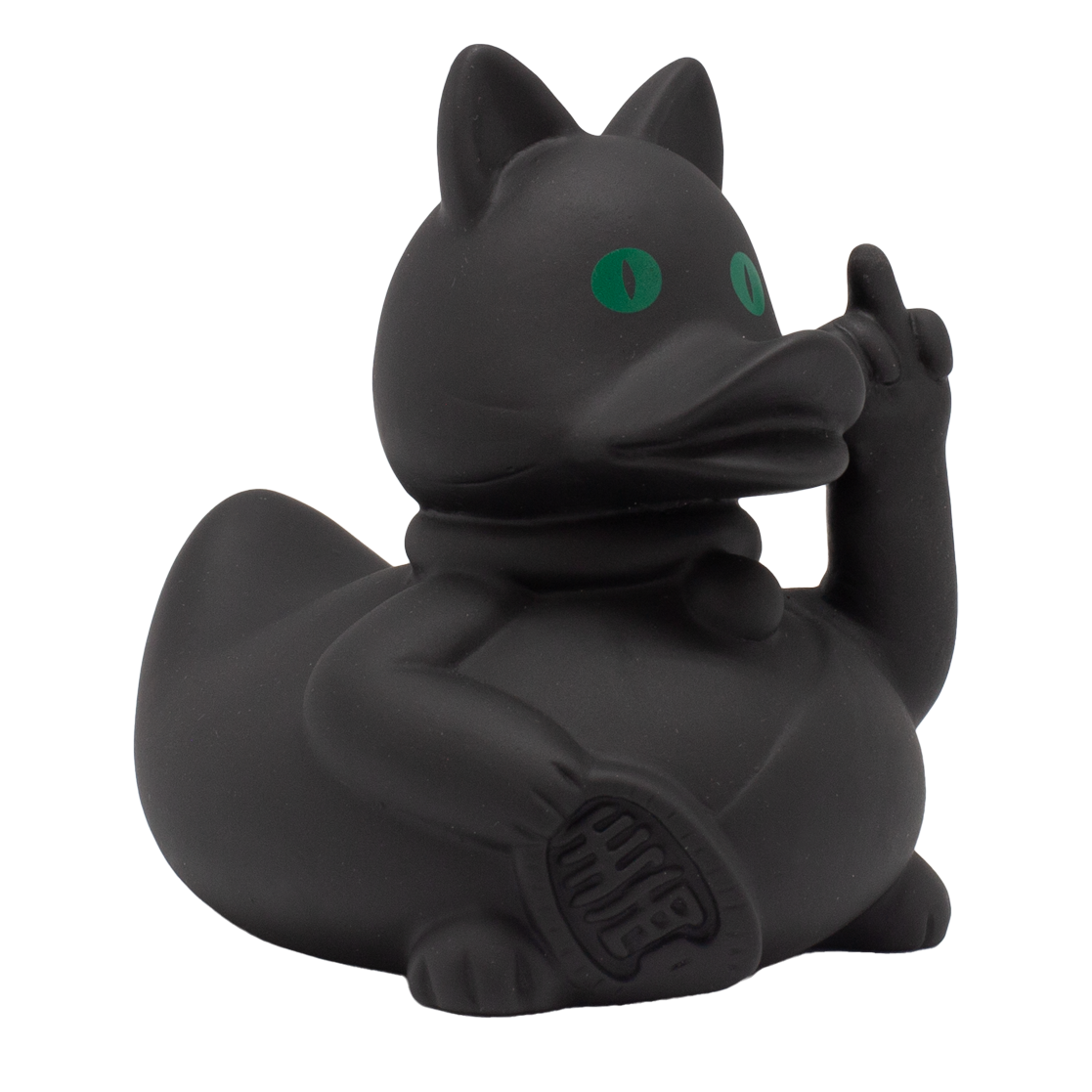 Canard Crazy Cat Noir Lilalu CoinCaillerie