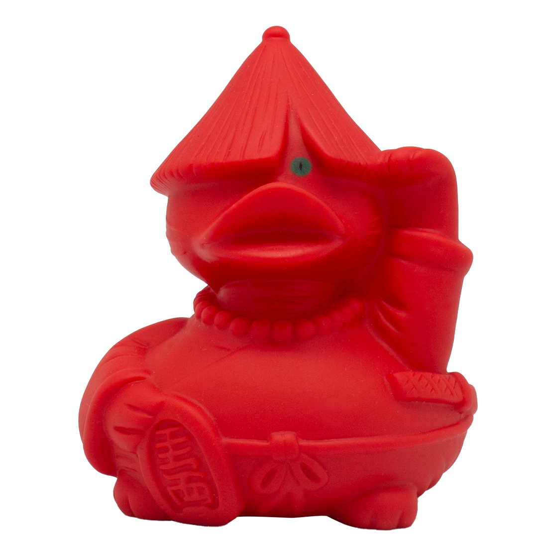 Canard Happy Cat Rouge Lilalu CoinCaillerie