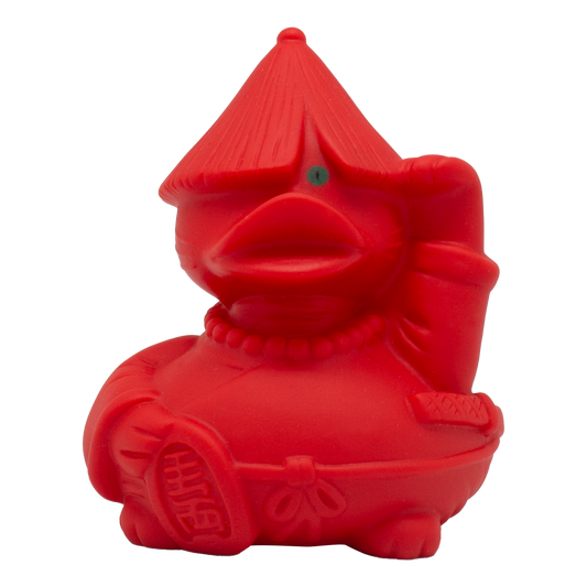 Canard Happy Cat Rouge Lilalu CoinCaillerie