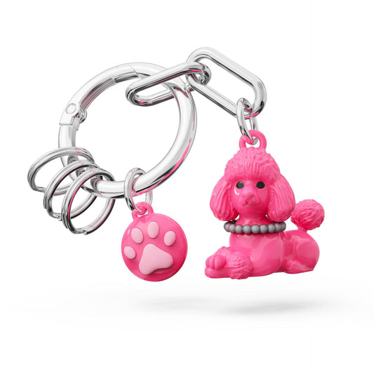 Porte-clés charms Caniche