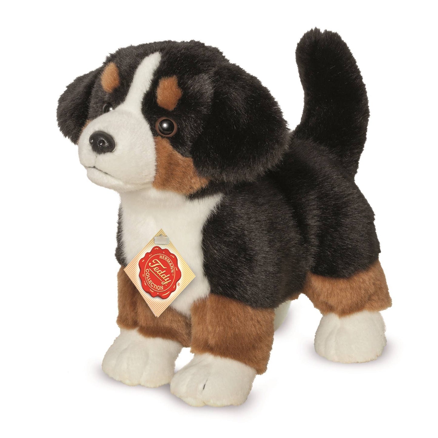 Peluche Chiot Bouvier bernois debout