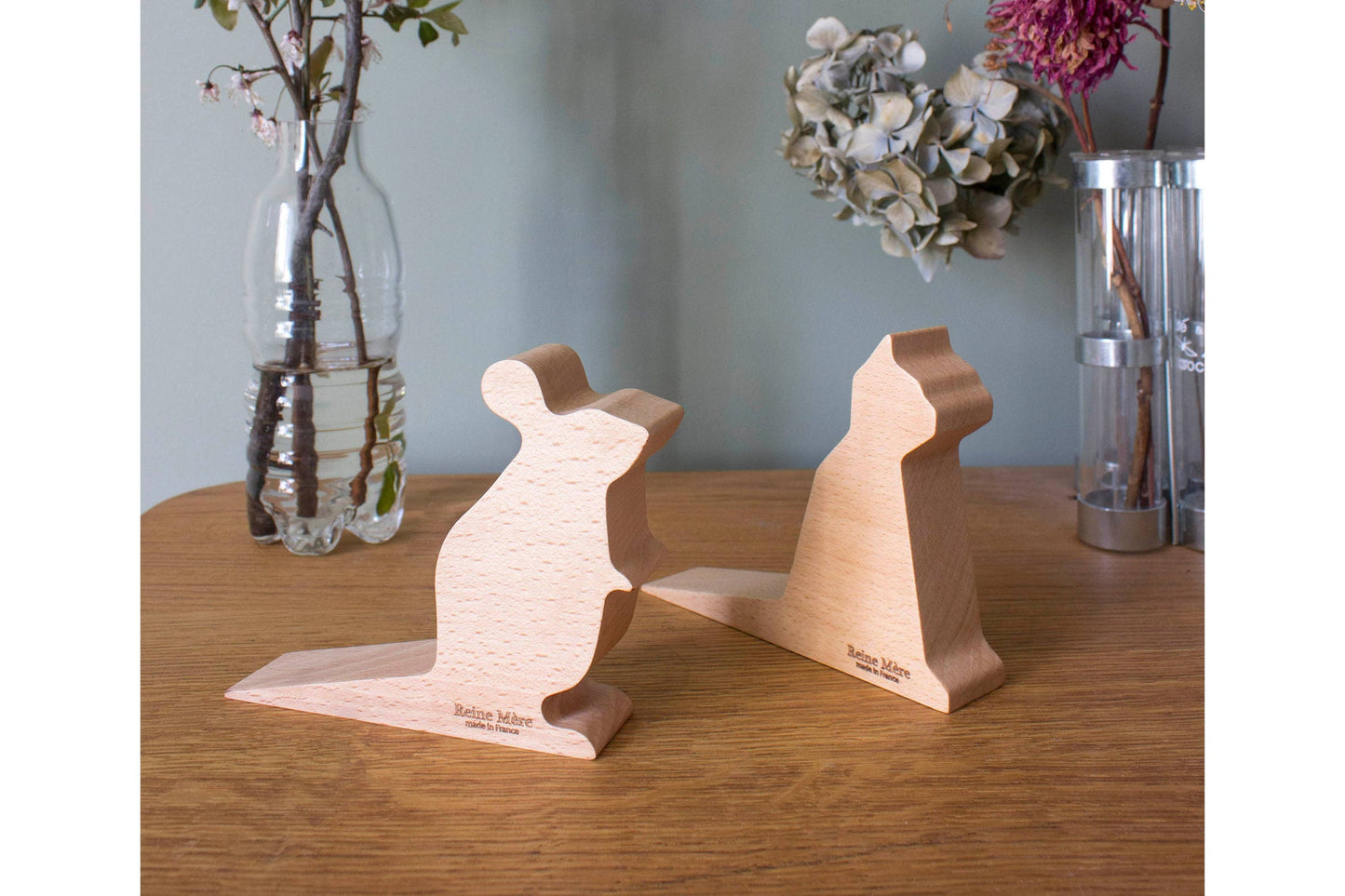 Fermaporta in legno Mimi Mouse