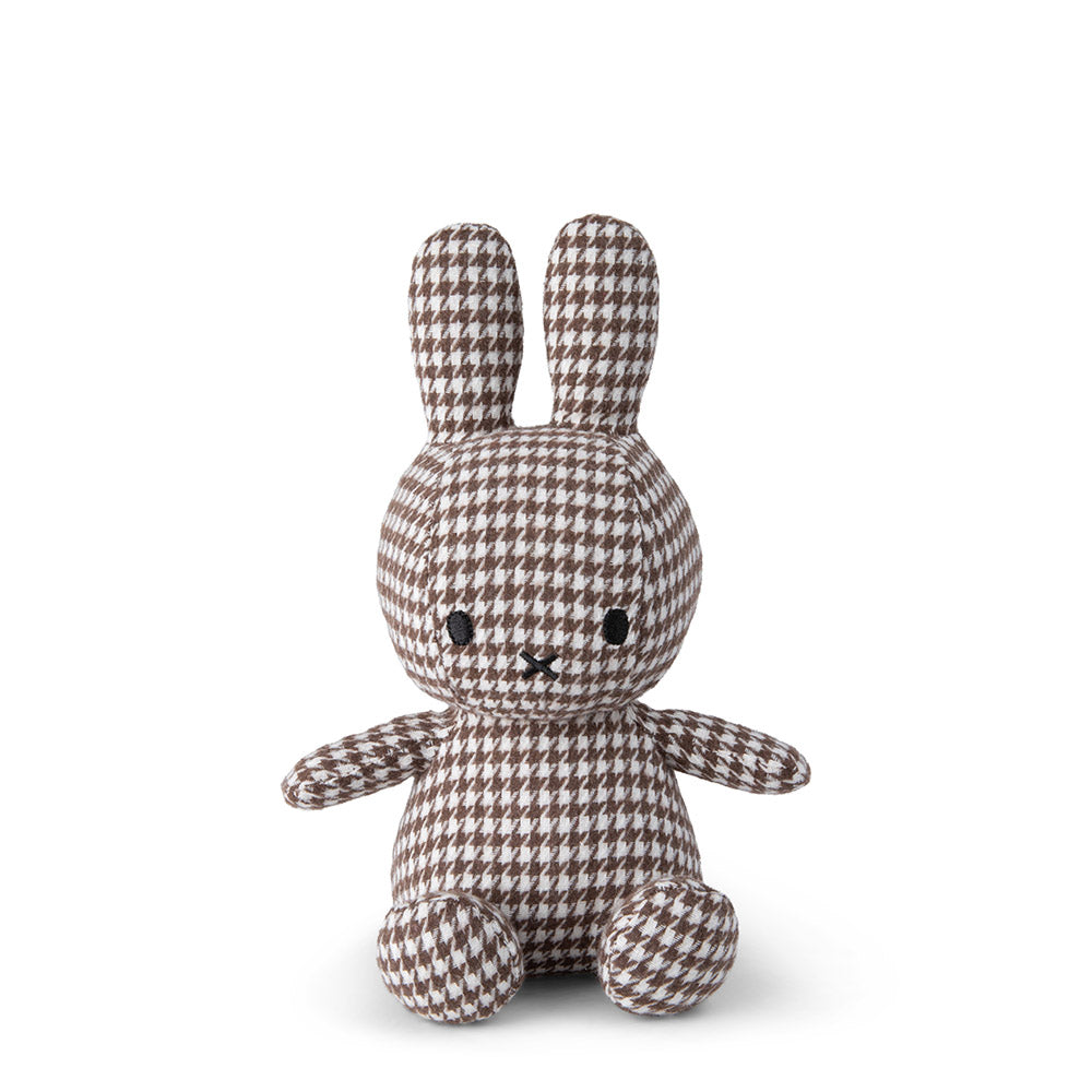 Miffy &amp; Friends Plush Toy - Houndstooth