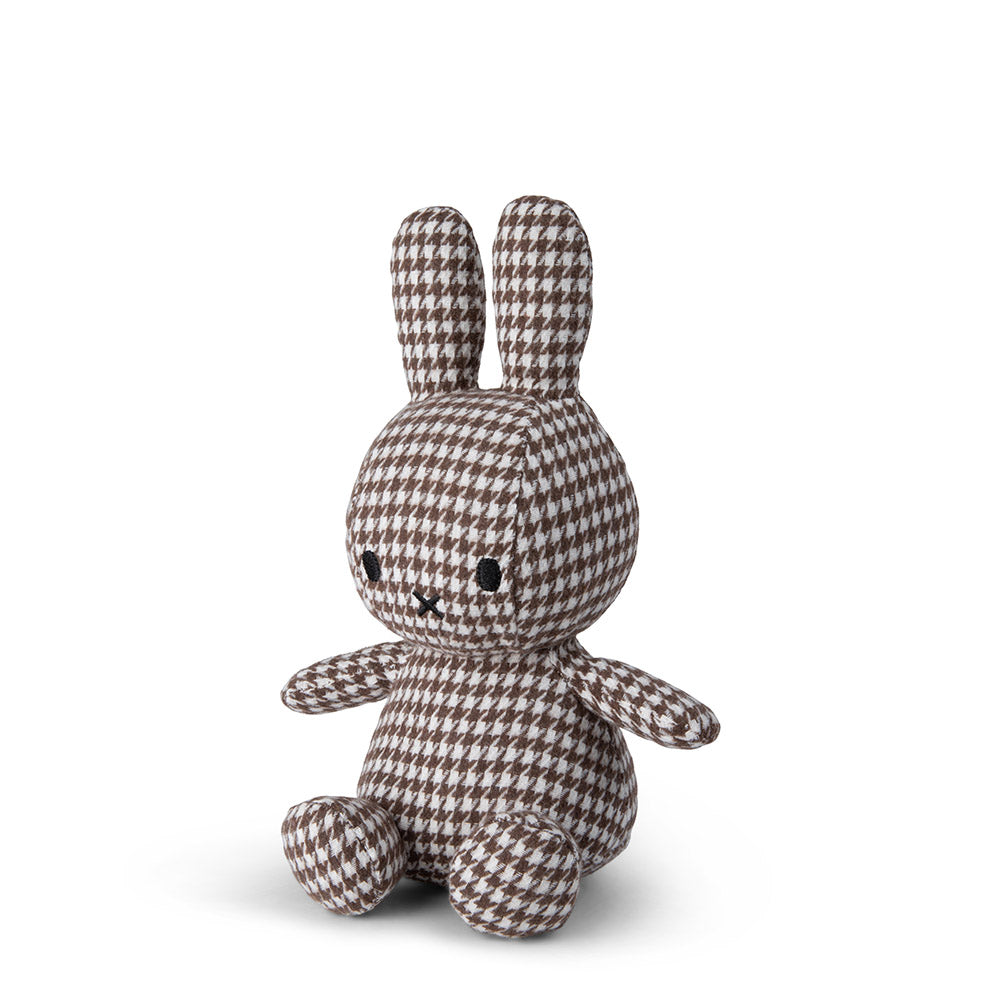 Miffy &amp; Friends Plush Toy - Houndstooth