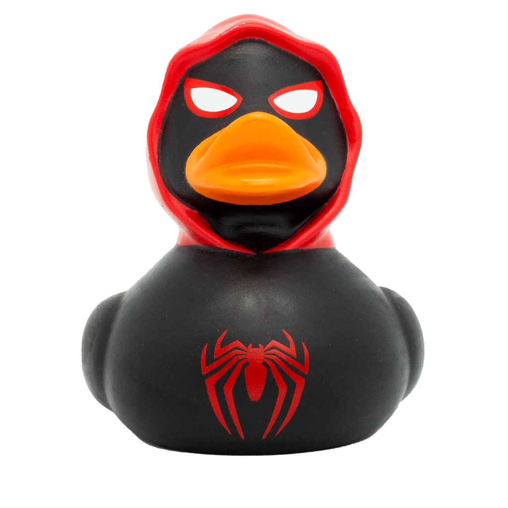 Canard Spidy Noir et Rouge Lilalu - vue 1
