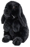 Peluche Lapin Bélier Assis - Noir Uni Toys
