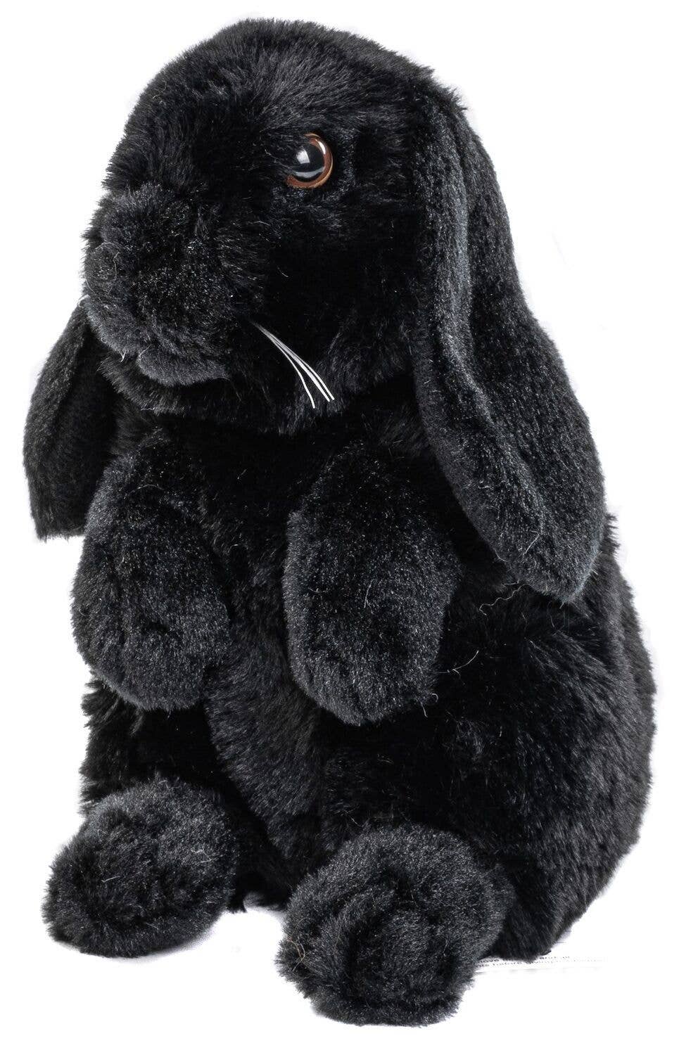 Peluche Lapin Bélier Assis - Noir Uni Toys
