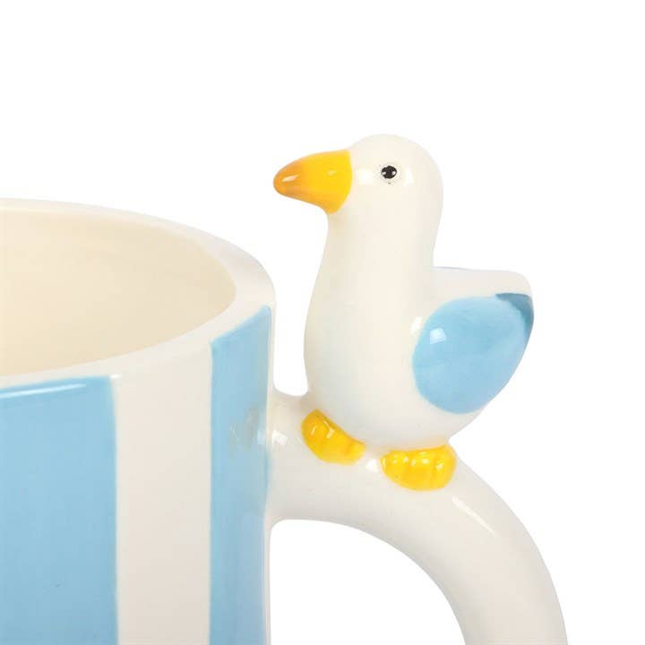 Mug rayé Mouette – 370 ml
