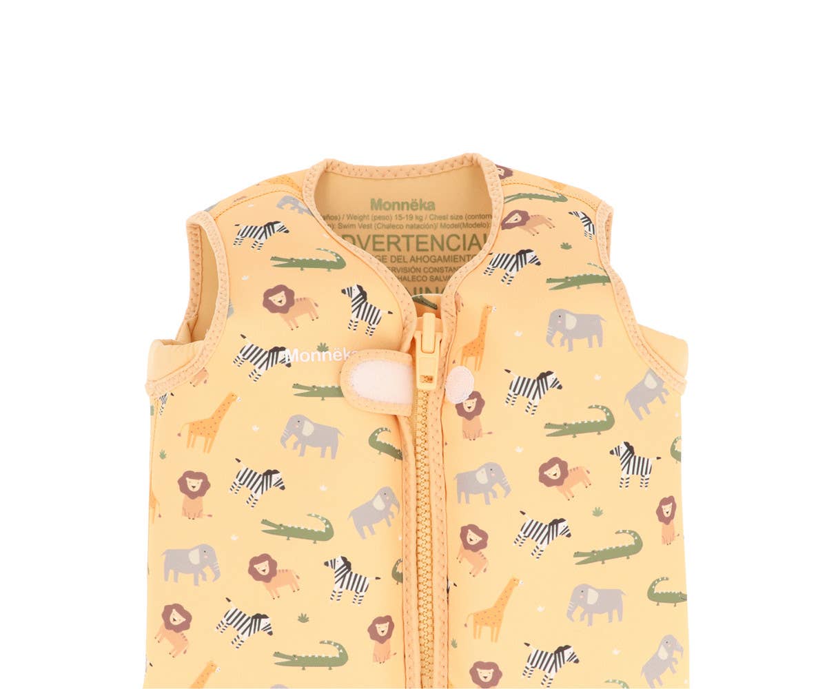 Gilet flottant d'apprentissage Animaux sauvages 2 à 3 ans