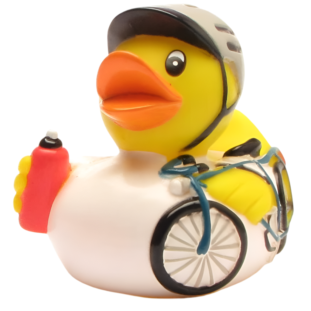 Canard Cycliste Duckshop CoinCaillerie