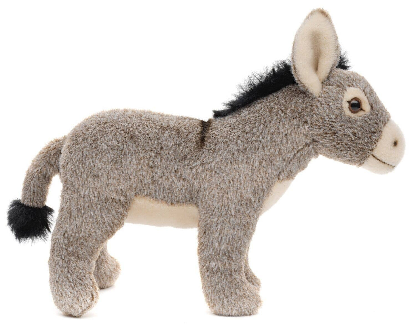Peluche Âne debout - 20 cm (hauteur)