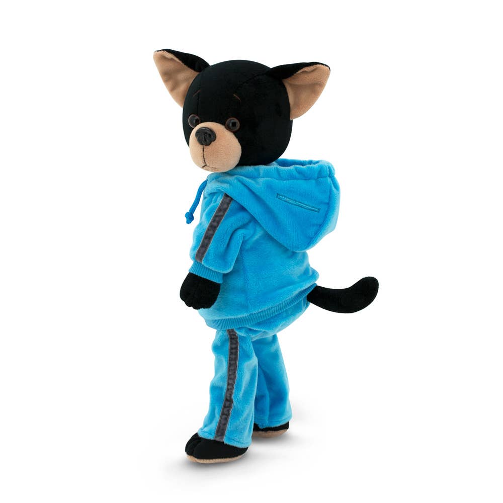 Peluche Chien Lucky Buzz : Fitness-38cm
