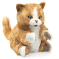 Marionnette à main Chaton brun-orange/Chaton tigré orange 2845 Folkmanis réaliste