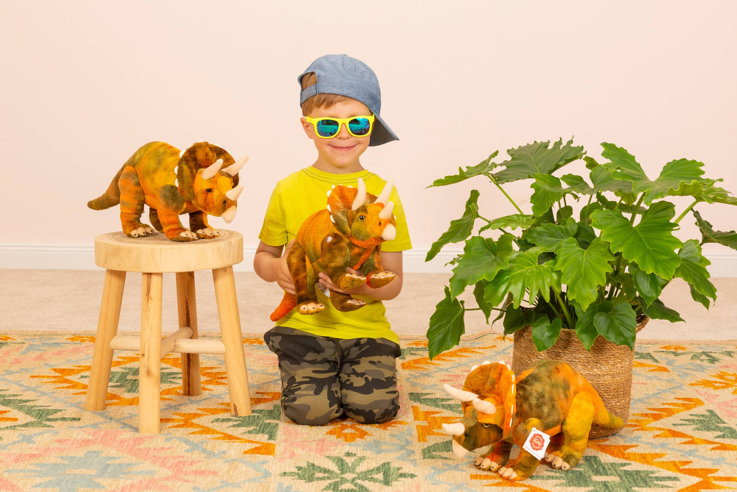 Triceratops-Dinosaurier-Plüschtier