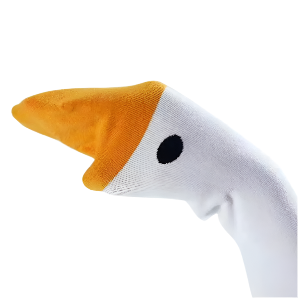 chaussettes canard blanc 