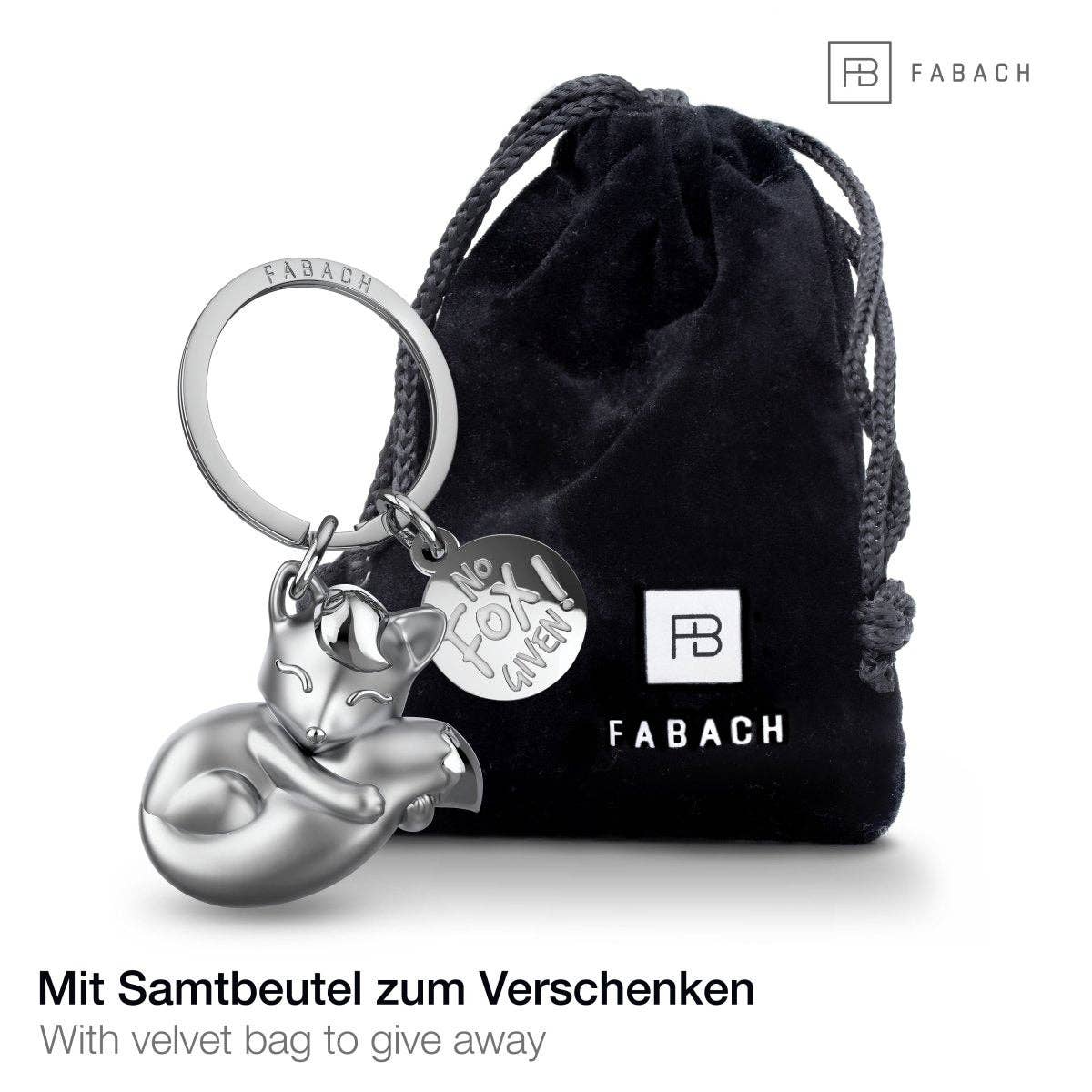 porte cles renard foxy fabach 