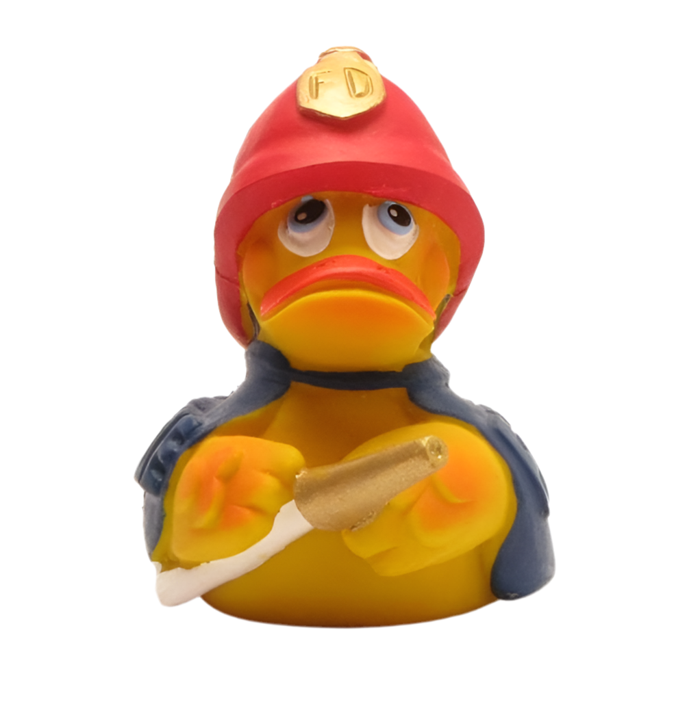 Feuerwehrmann-Ente