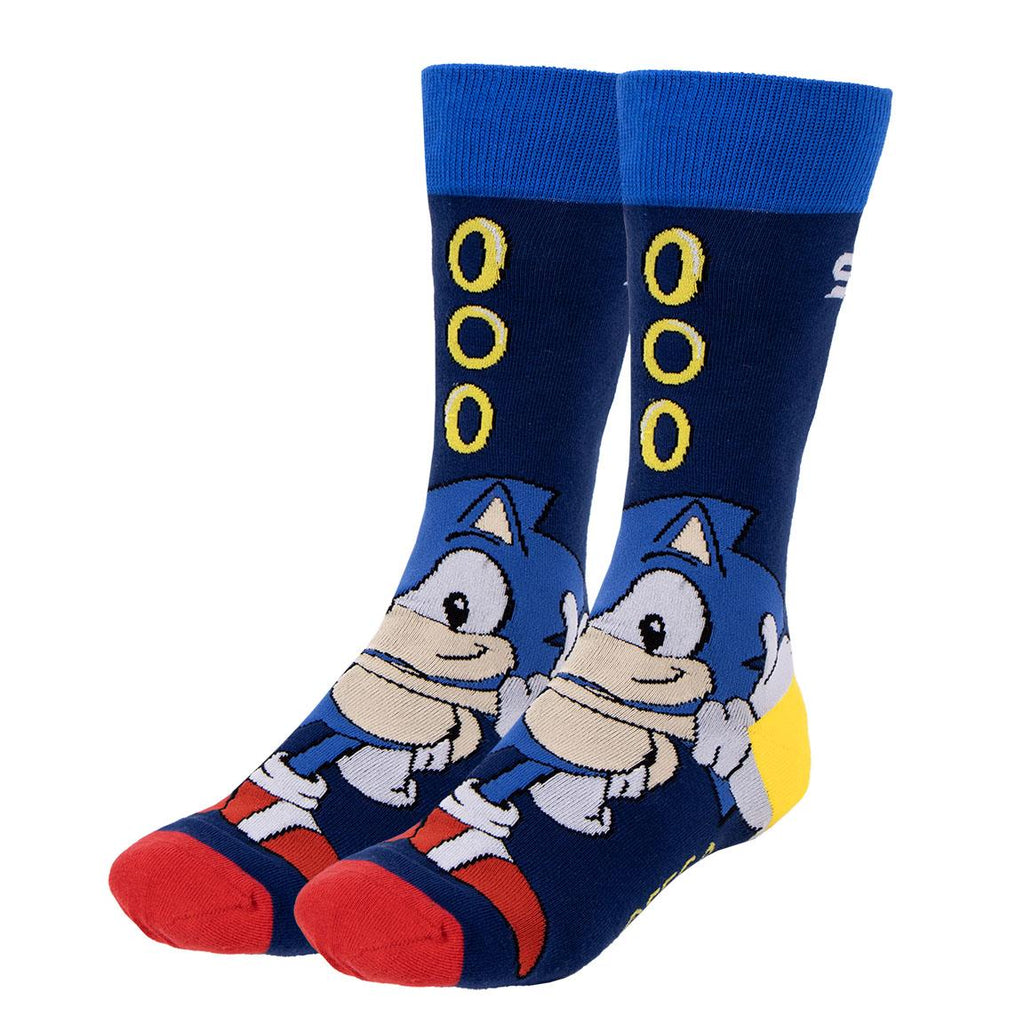Pack 3 Paires de Chaussettes Sonic