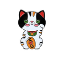 Roztomilý Lucky Cat Pin