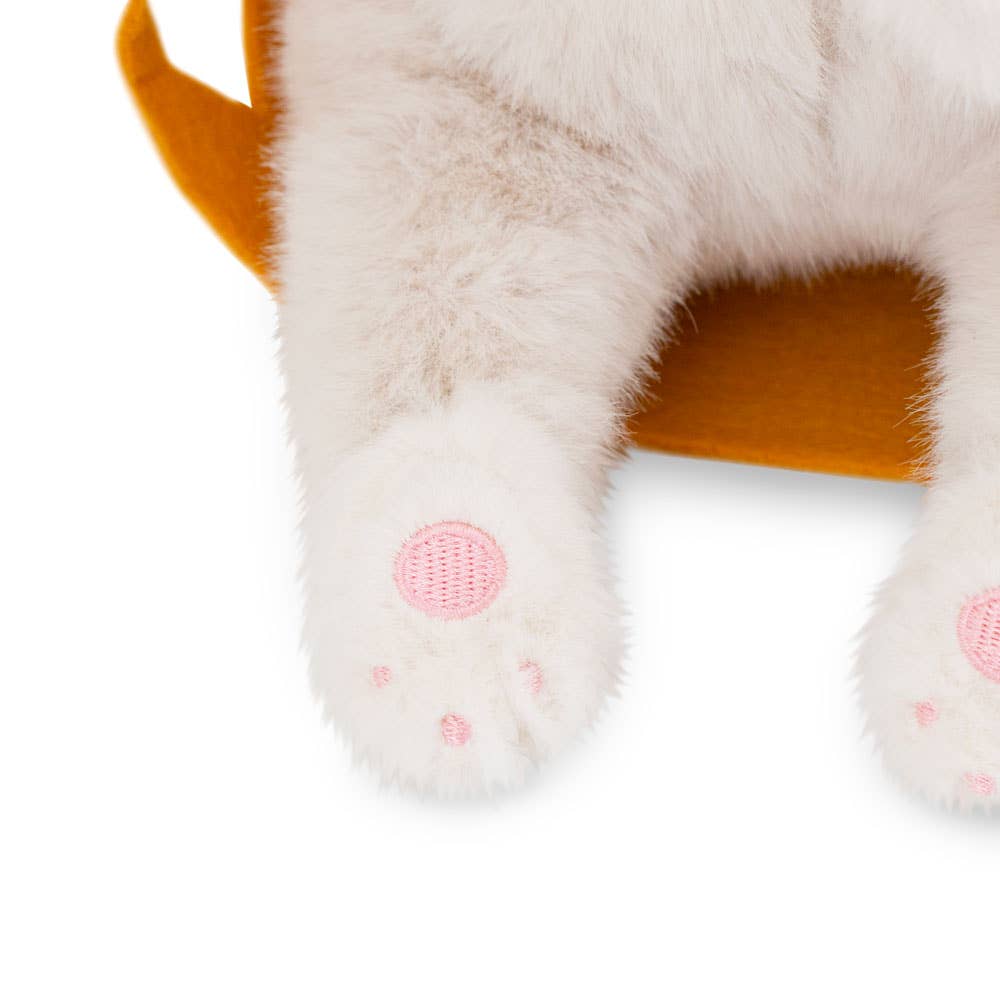 Peluche Milo & Millie, Milo le chat blanc (35 cm) - 0+