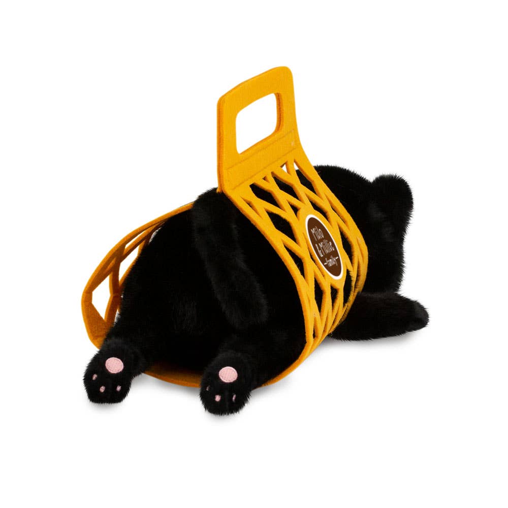 Milo & Millie Plush Toy, Milo the Black Cat (35 cm) - 0+