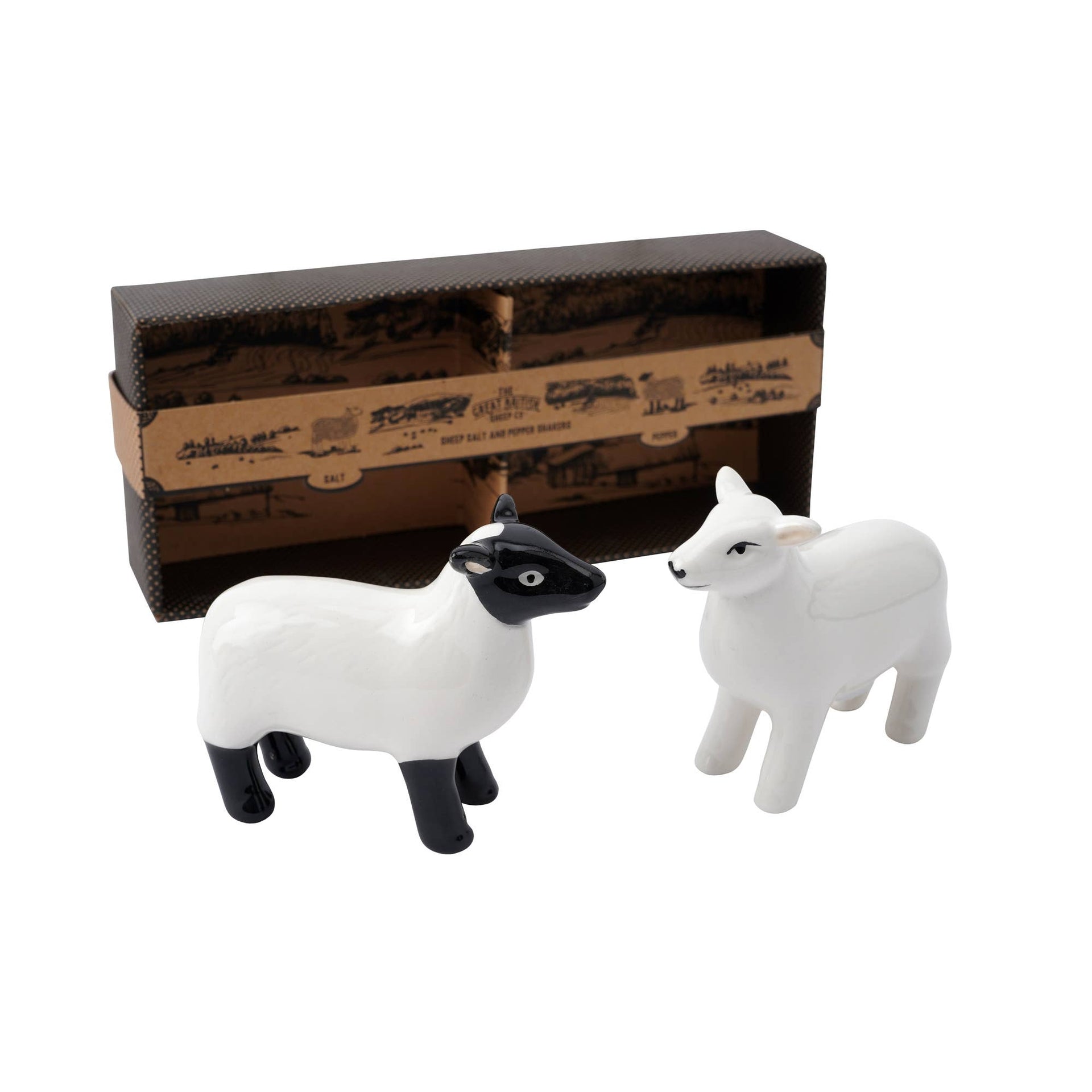Salière et poivrière Mouton – vue 3