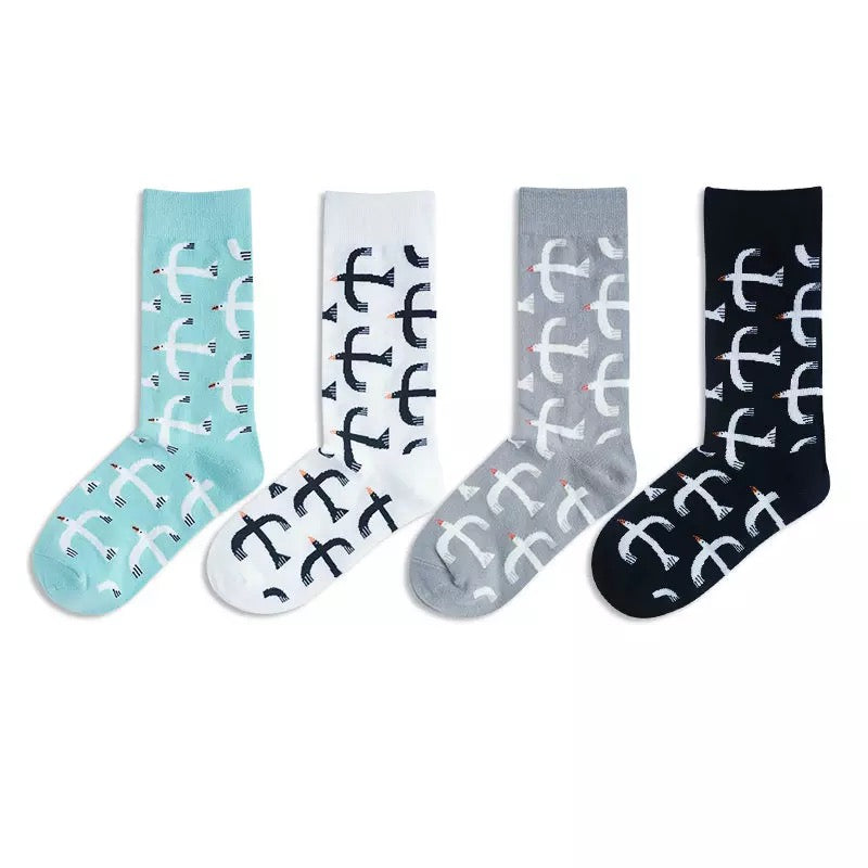 chaussettes mouettes mrcol SOX BIRD 017 22538060