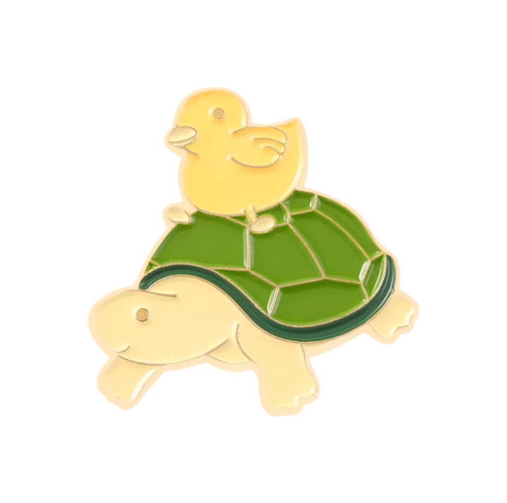 Pin’s Canard et Tortue