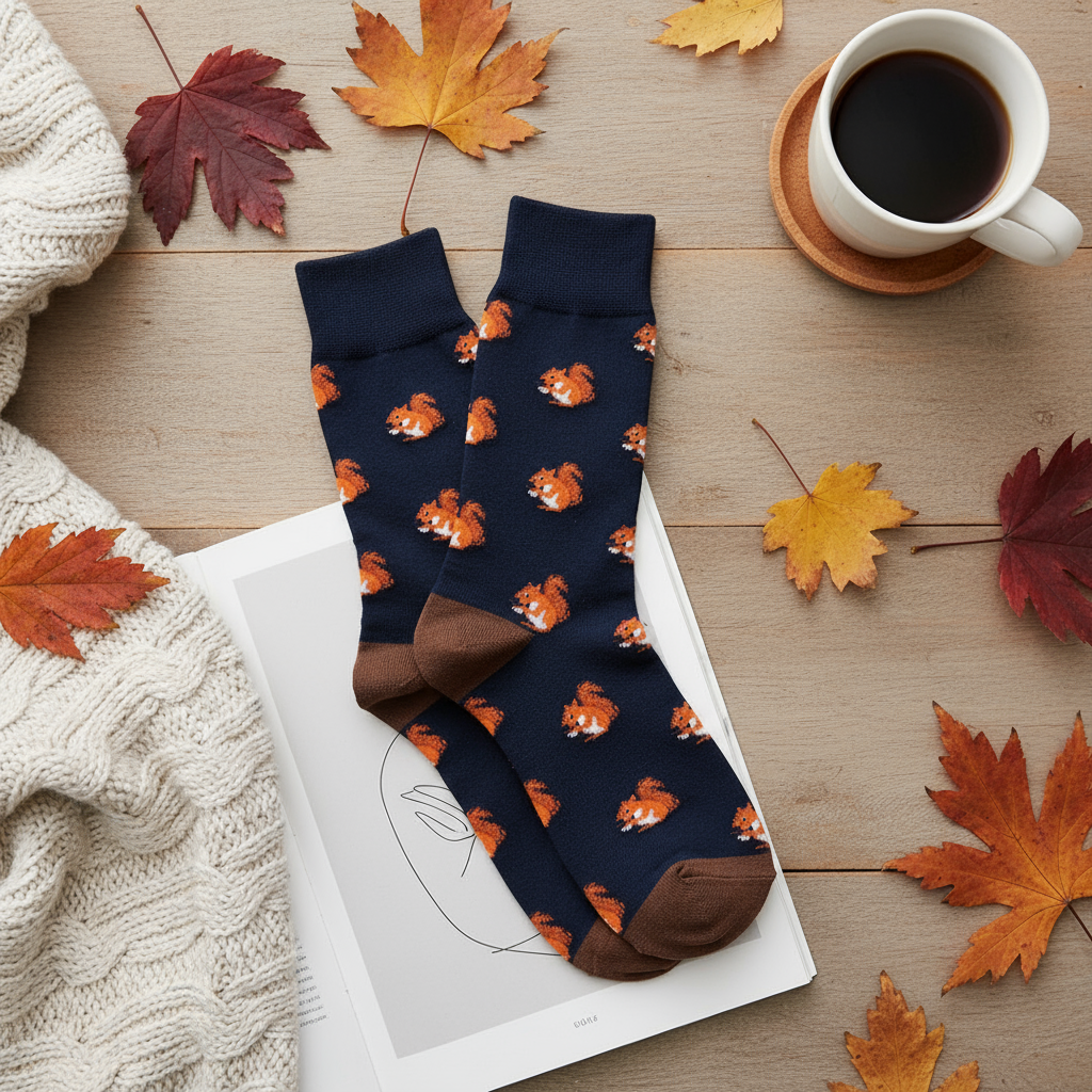 Chaussettes Écureuils