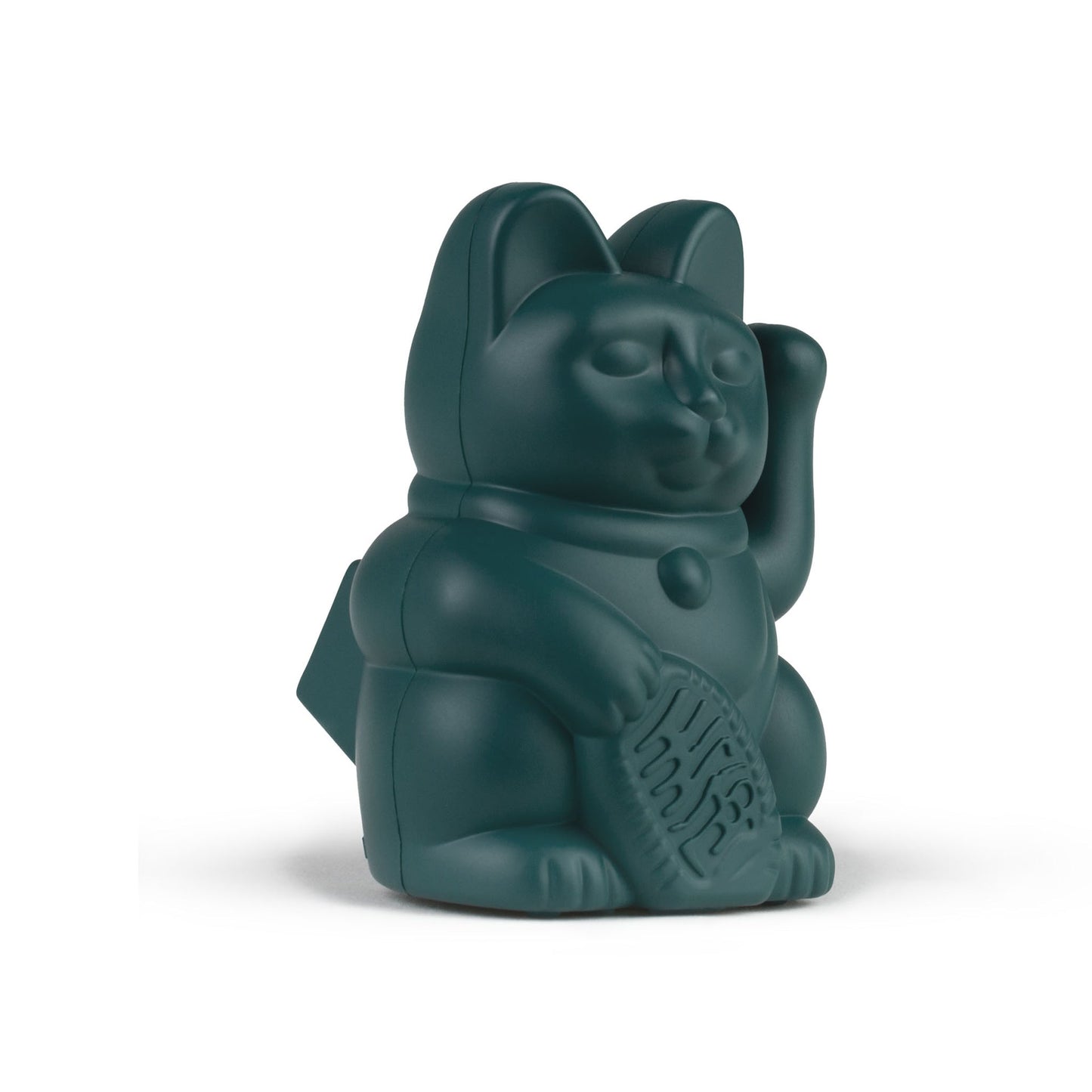 Mini Chat Chanceux Solaire Vert