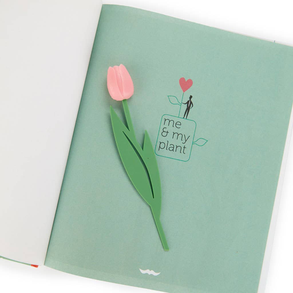 Marque-page Tulipe Rose