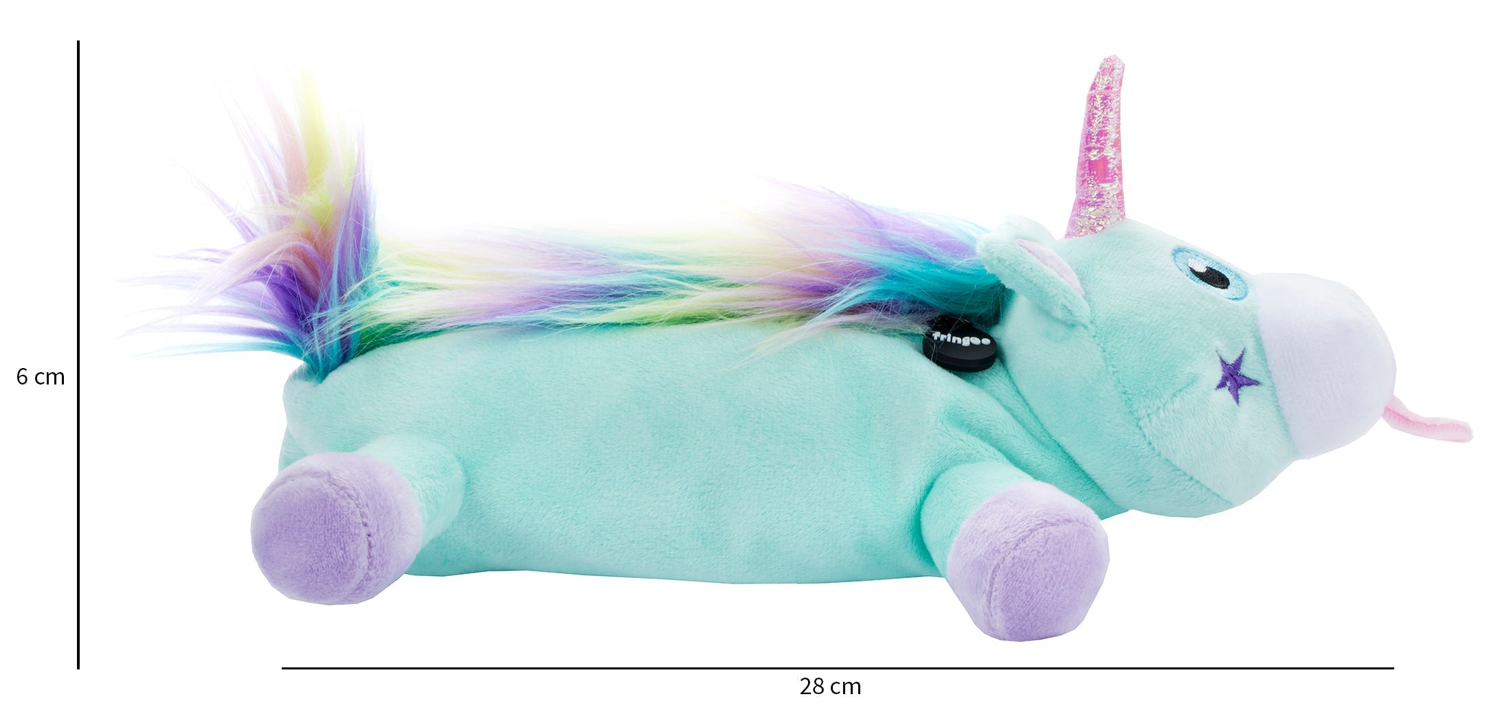 Trousse scolaire – arc-en-ciel licorne Mint