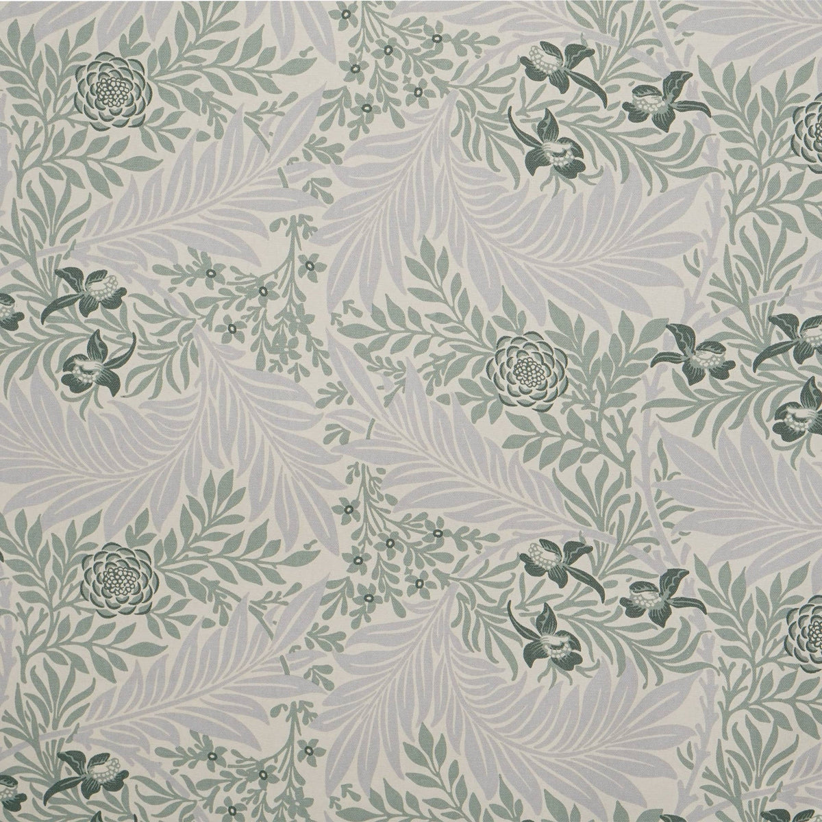 Torchon William Morris - en coton recyclé ACS Larkspur