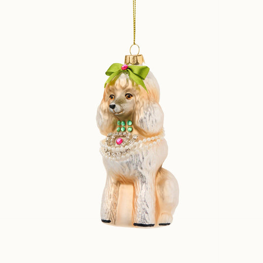 Boule de Noël Caniche Femelle