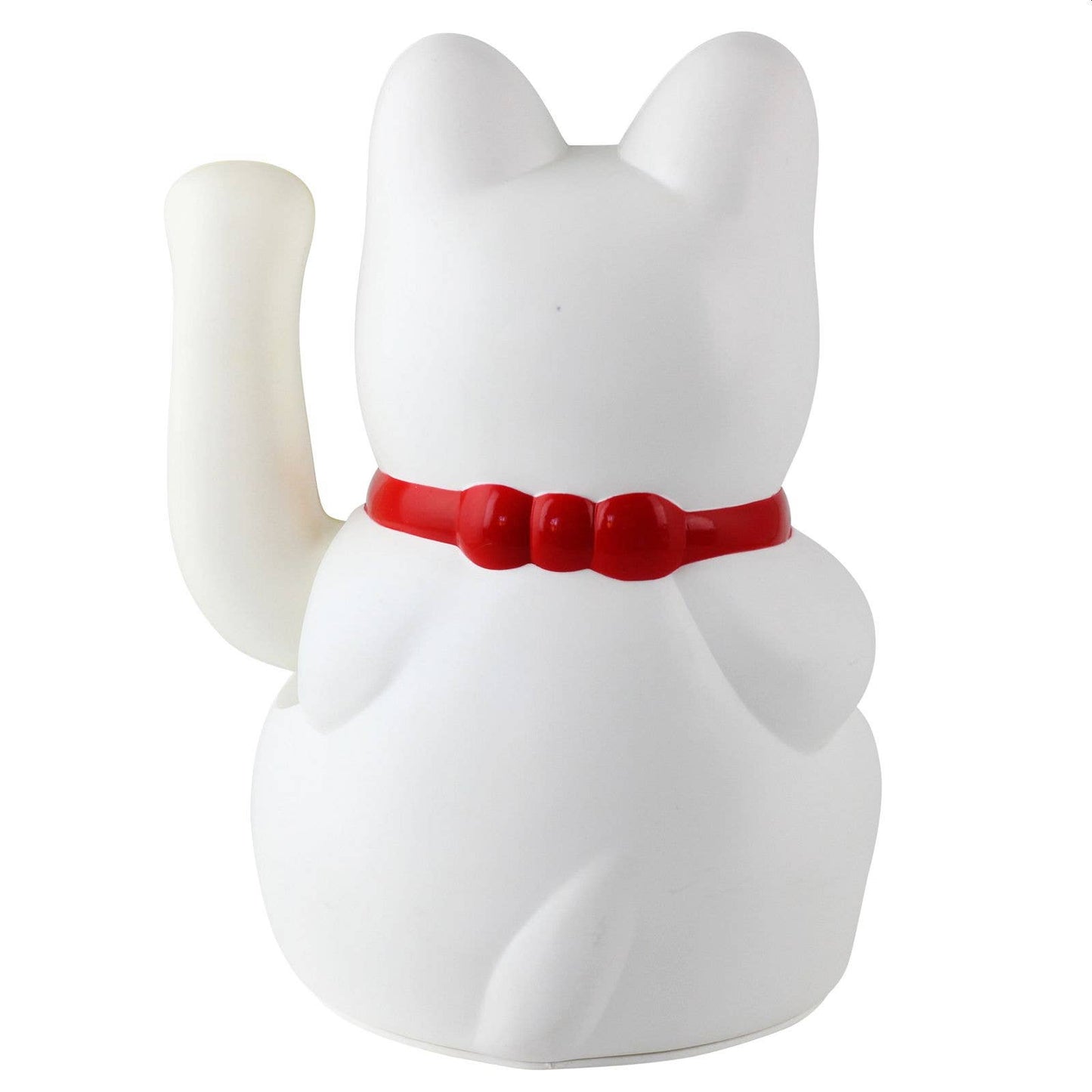 Glückskatze weiß 18cm