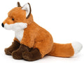 Renard roux assis - Peluche/peluche « Uni-Toys Eco-Line » Uni Toys