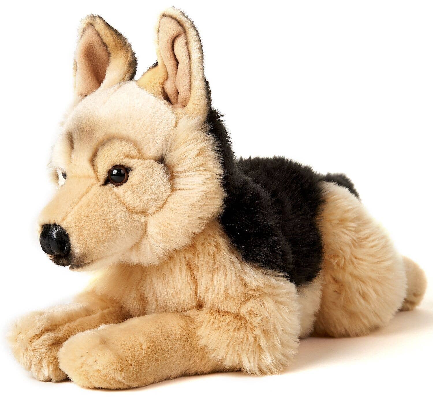 Peluche Berger allemand, couché Uni Toys