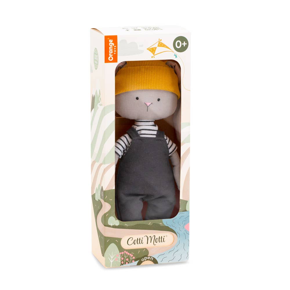Peluche en coton Timmy le lapin (30 cm) - 0+