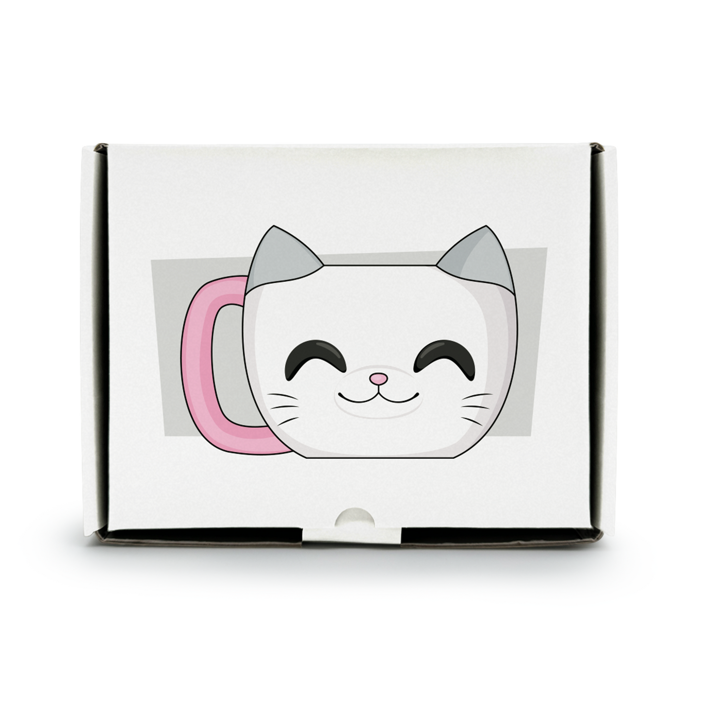 White Cat Mug