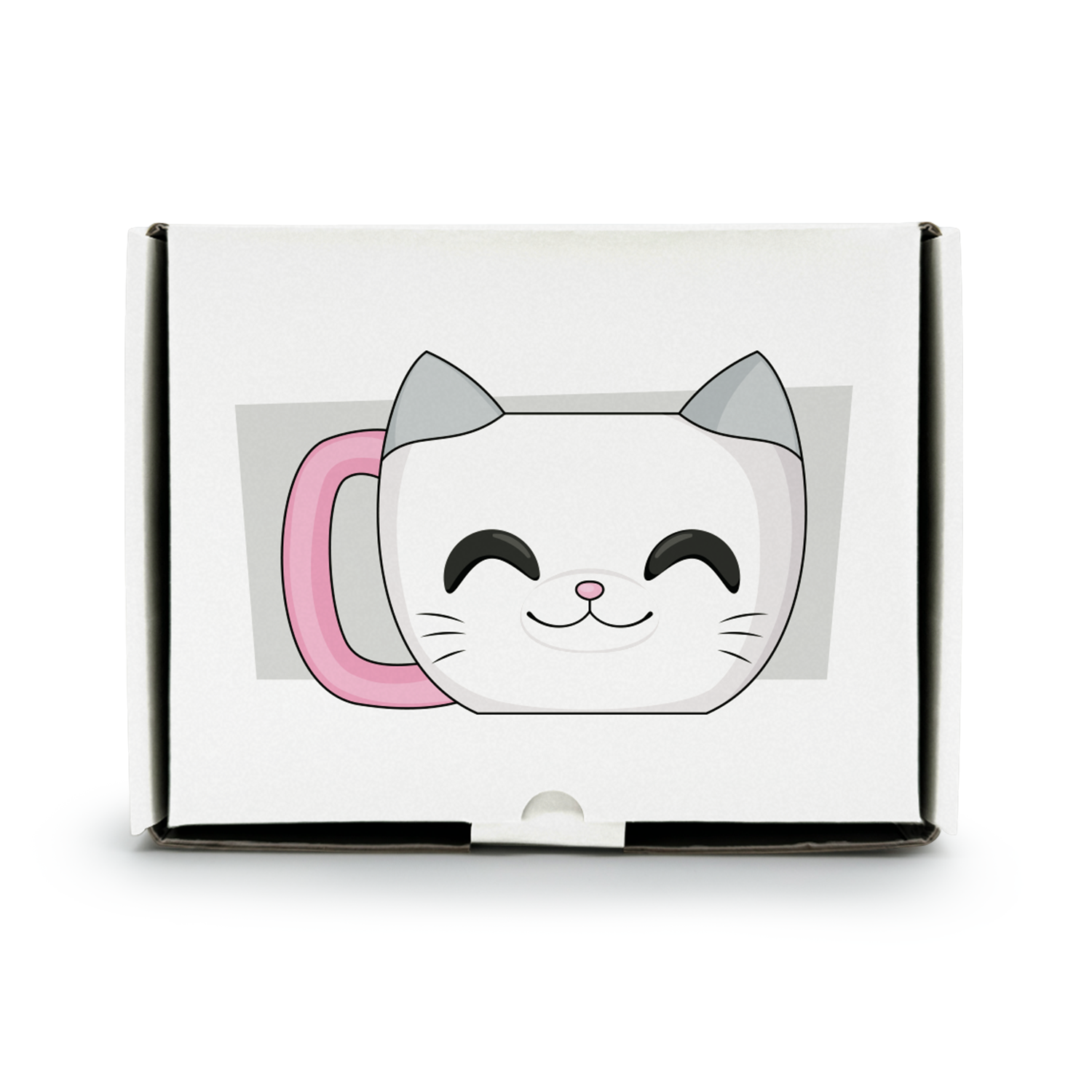 White Cat Mug