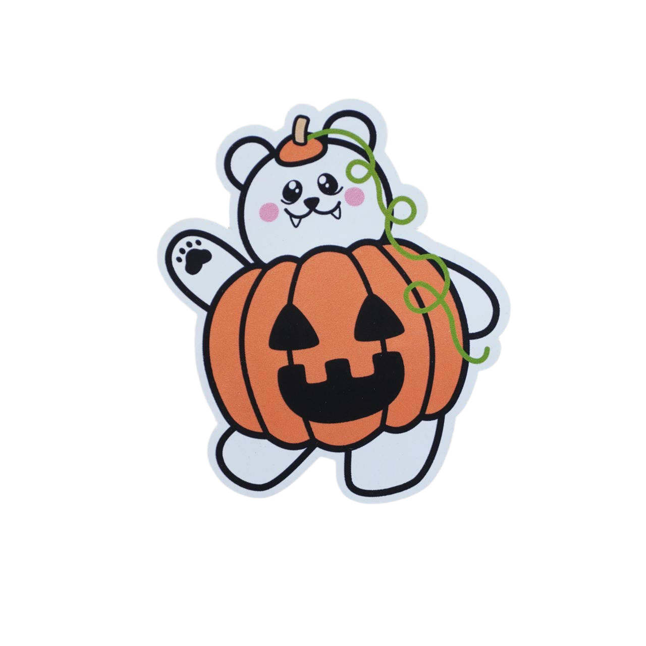 autocollant oso citrouille dhalloween WS024 11653708